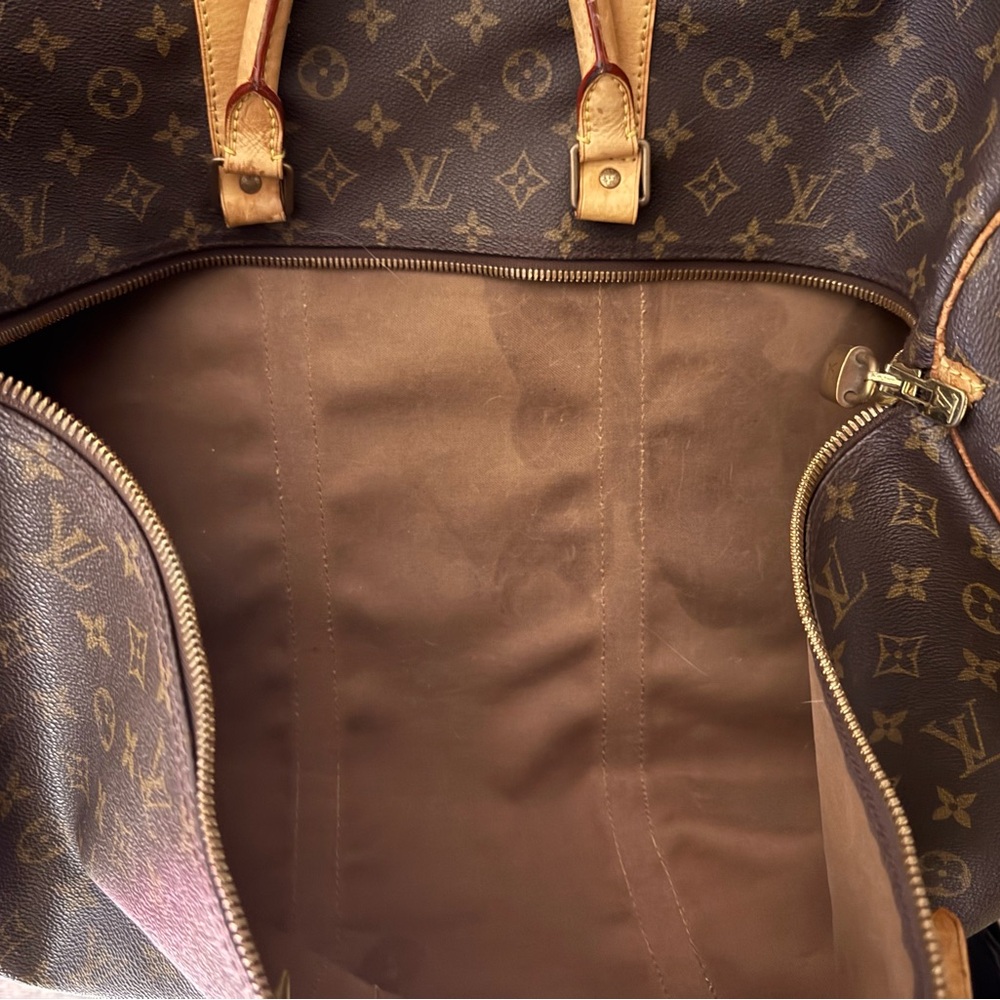 Vintage Louis Vuitton Brown Monogram Duffel Bag - Picture 11 of 11